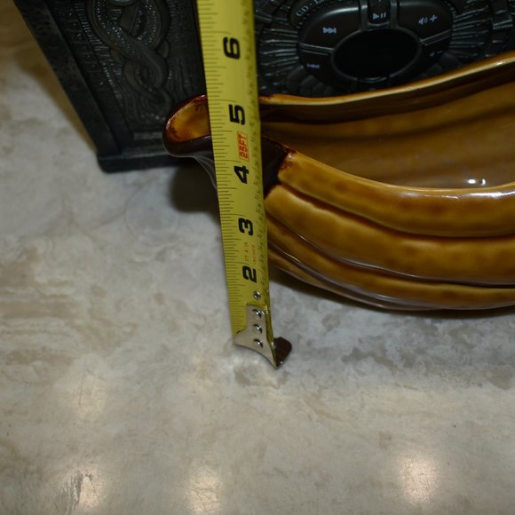 LINEN N THINGS Halloween Thanksgiving Harvest Pumpkin Squash Shape Gravy Boat - Picture 9 of 11